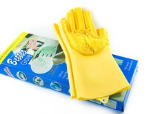 Хозяйственные силиконовые перчатки Magic Silicone Gloves