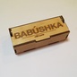 Подарочная шкатулка деревянная BABUSHKA with Love 11х4х3 см