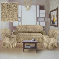 Чехол для мягкой мебели 3-х местный диван + 2 кресла Жаккард