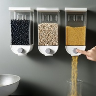 Емкость с дозатором настенная для сыпучих продуктов Cereal Dispenser 1,5 л