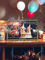 Музыкальная шкатулка с конфетами! С Днем Рождения!