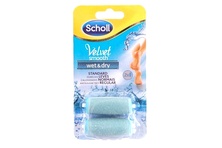 Ролики для электрической пилки Scholl Velvet Smooth Wet&Dry 2 шт. экстражесткий+экстрамягкий с бриллиантовой крошкой